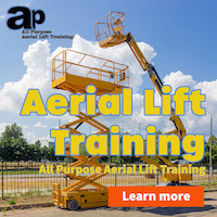 Aerial Lift Training Ad